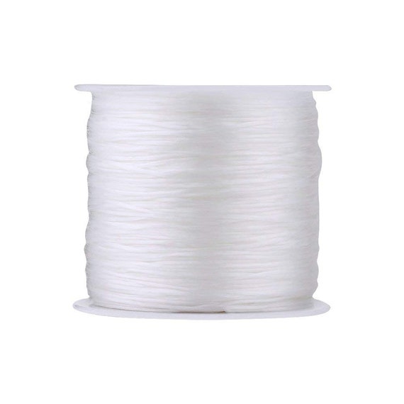 Fiber Elastic HIGH QUALITY Extra Strong Stretch Cord, Stretchy Cord for  Bracelets-generic Size 1500 Feet Industrial Spool 