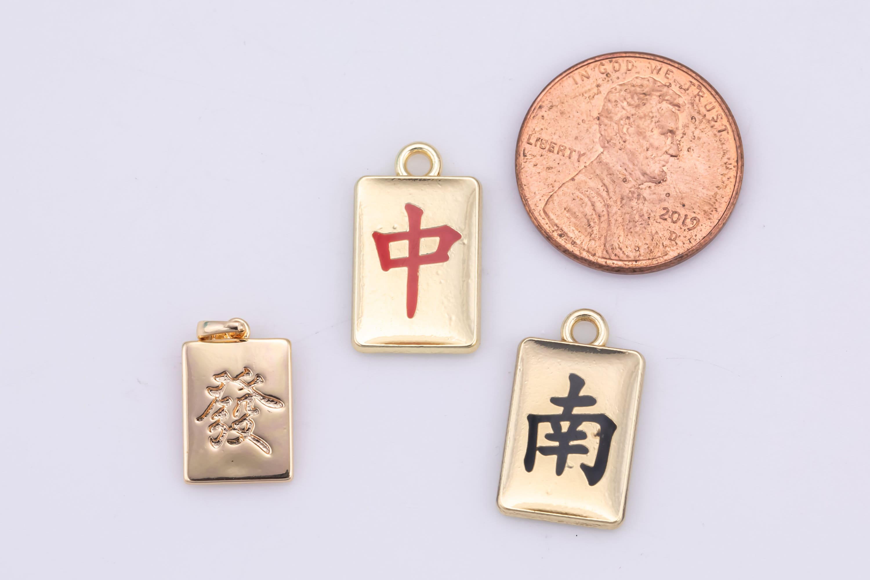 値段げ24金 仏像 チャーム 2g シンガポール製 Pure Orginal 24k Gold Color Rectangle Chinese Heroes Pendant