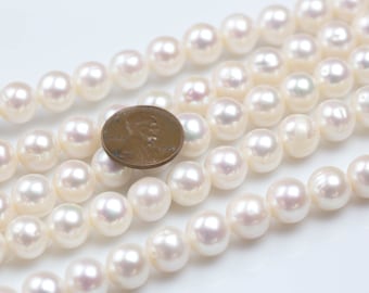 10-11mm Round Freshwater Pearl High Quality Round Freshwater Pearl