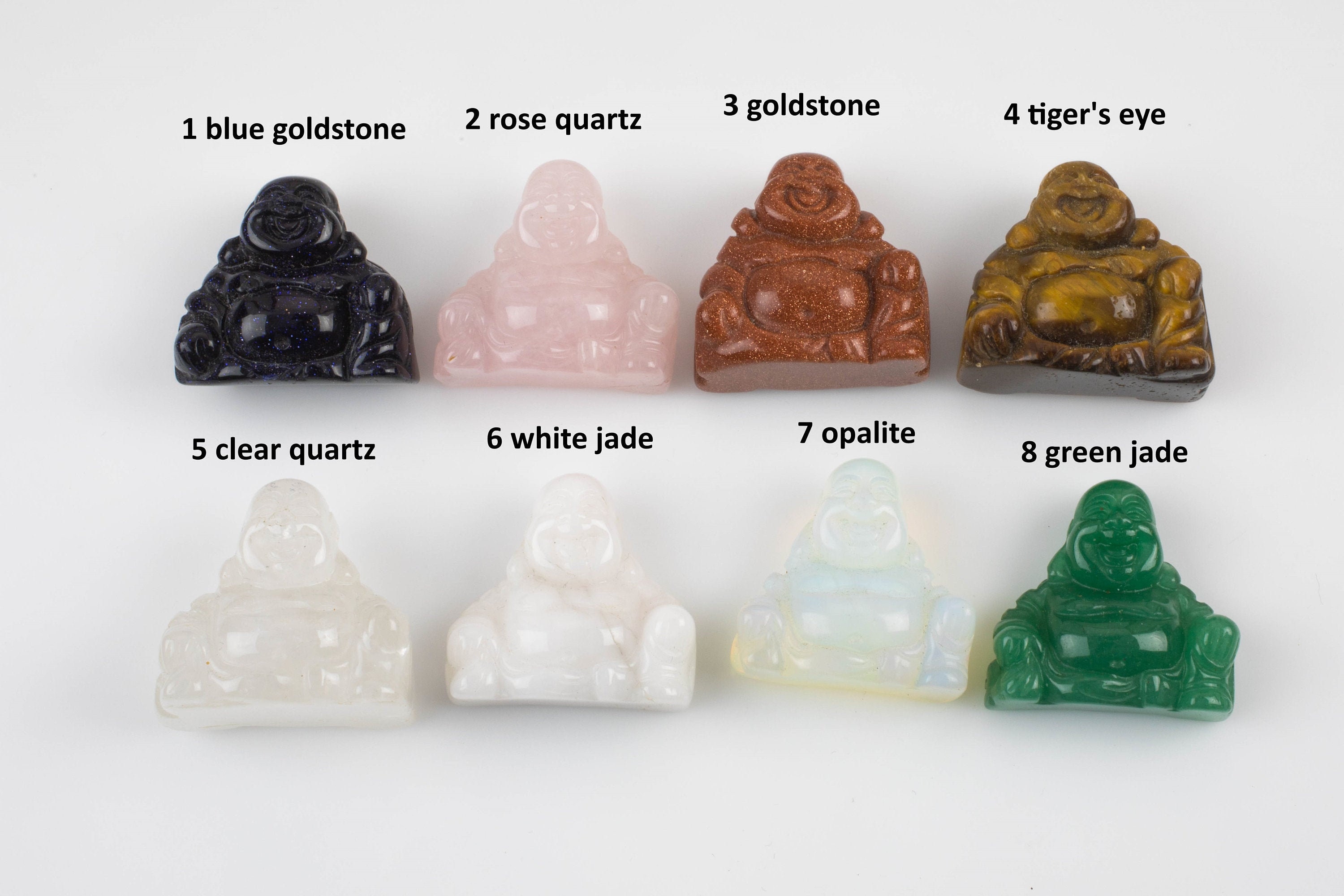 Quartz Buddha - Etsy