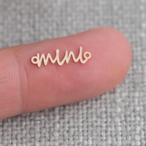 Mini Stecker 14K Gold Filled oder Sterling Silber Stecker - Armband oder Halskette - Permanent Schmuck Anschlüsse Permanent Schmuck Versorgung