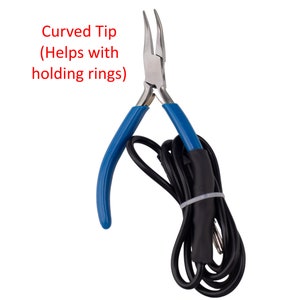 Orion Grounded Precision Plier: Unleash Unrivaled Precision For Fine Chain Welding, Secure Connection, 3ft Cable – Ideal For Permanent Jewelry Fine Chain Welding, And Precise Control