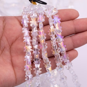 Teddy Bear Crystal Beads 1 Strand