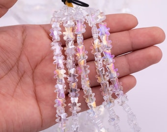 Teddy Bear Crystal Beads 1 Strand