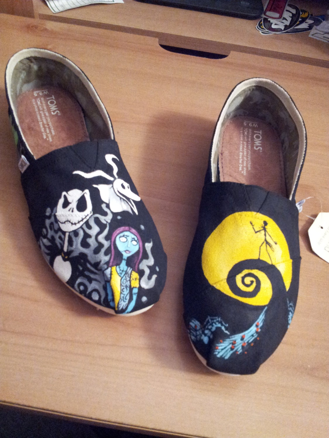 Toms Shoes Customized Nightmare Before Christmas Etsy