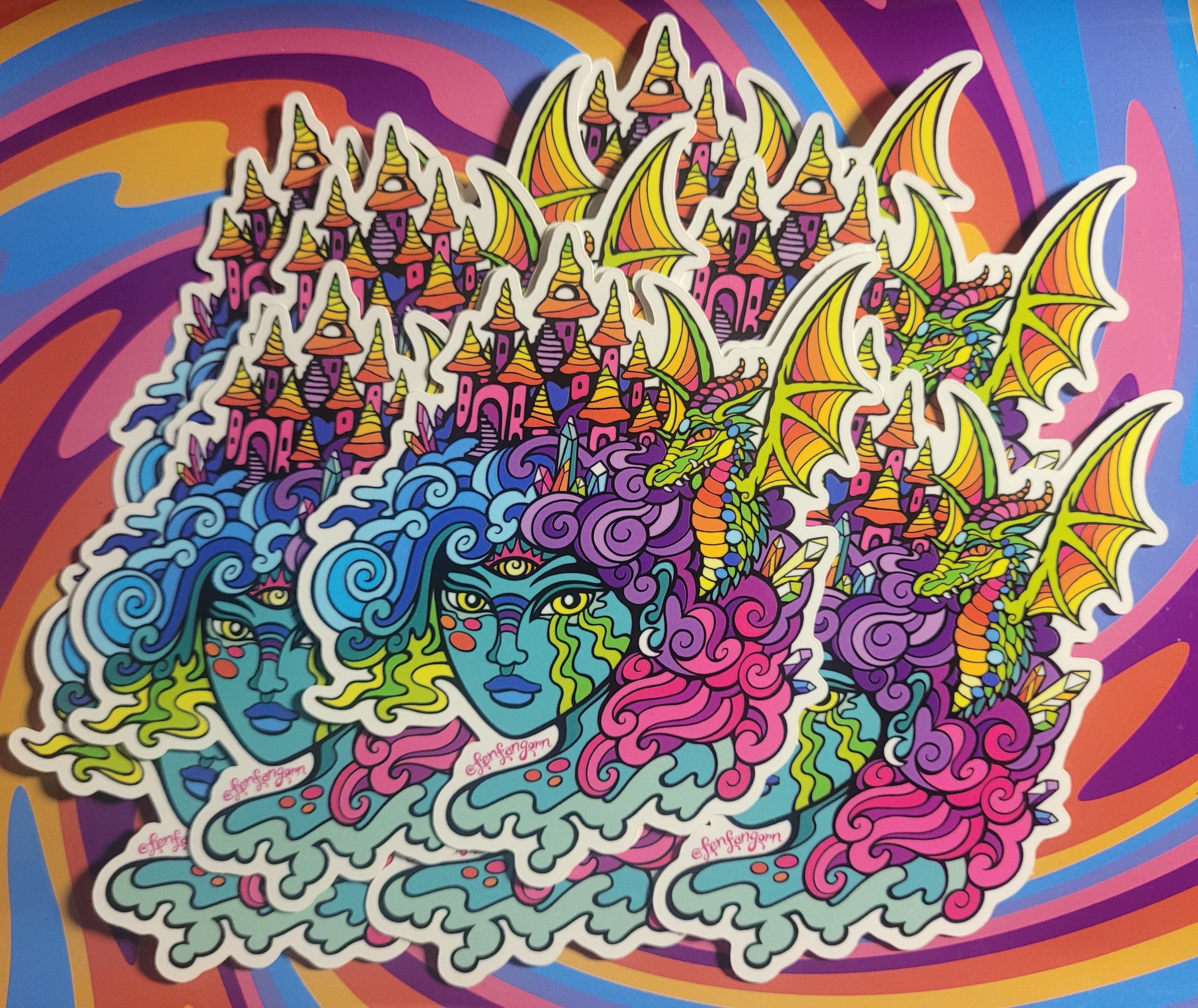 Crystal Castles Sticker - Etsy