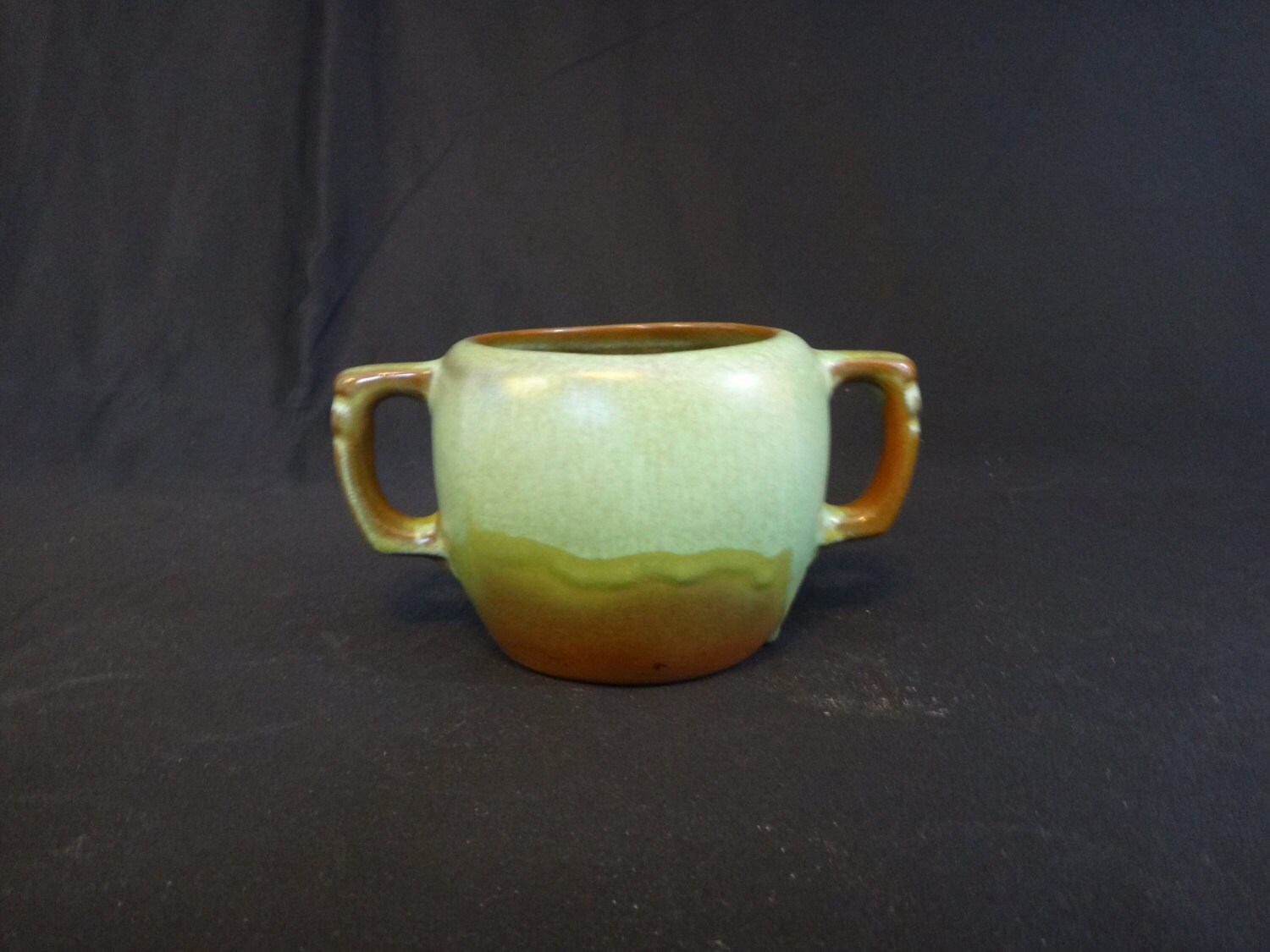 Frankoma Prairie Green Sugar Bowl/ Frankoma 5B/ Rare Vintage Etsy
