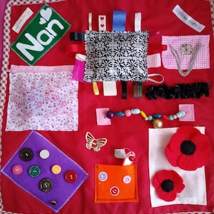 Alzheimers/Dementia/Autism Fidget Blanket