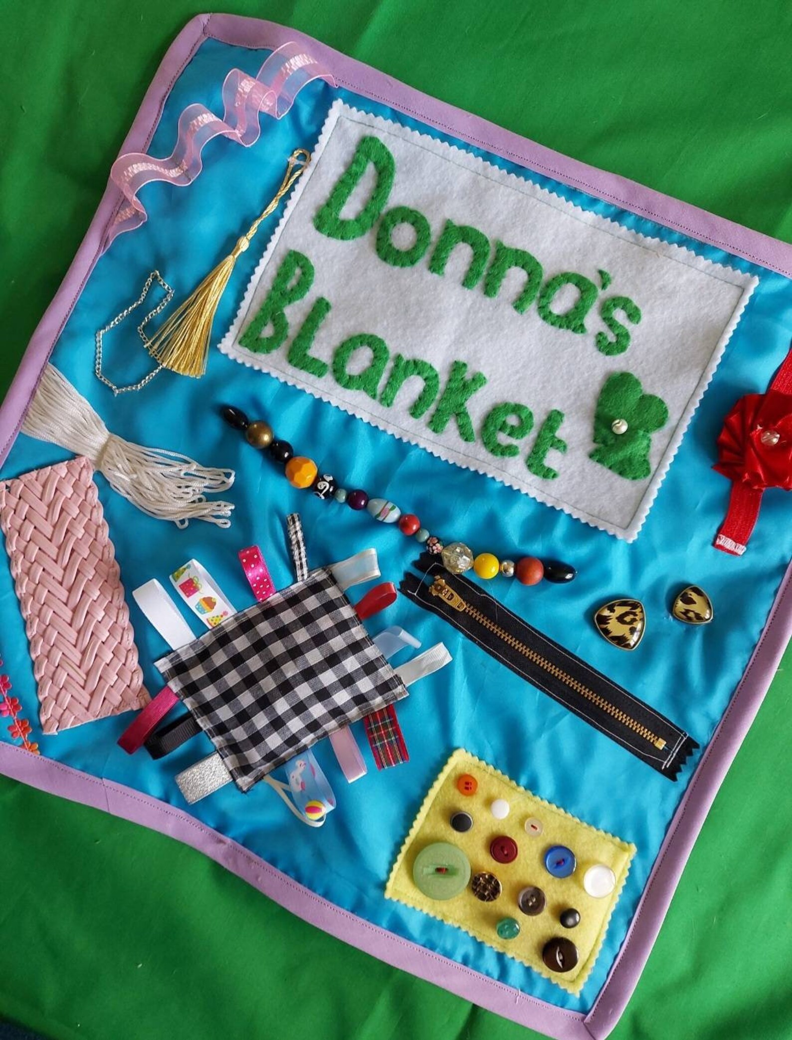 Alzheimers/dementia/autism Fidget Blanket Etsy