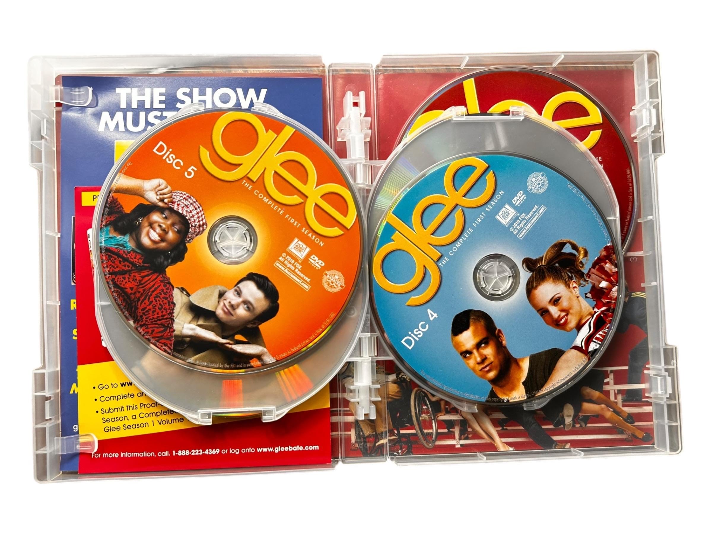 Glee: the Complete First Season (DVD, 2010, 6-disc Set) Region 1