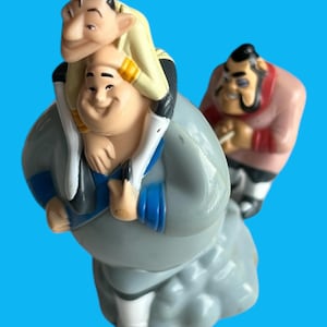 Vintage McDonalds 1998 Disney Mulan Chien Po,Long And Yao Happy Meal Toy