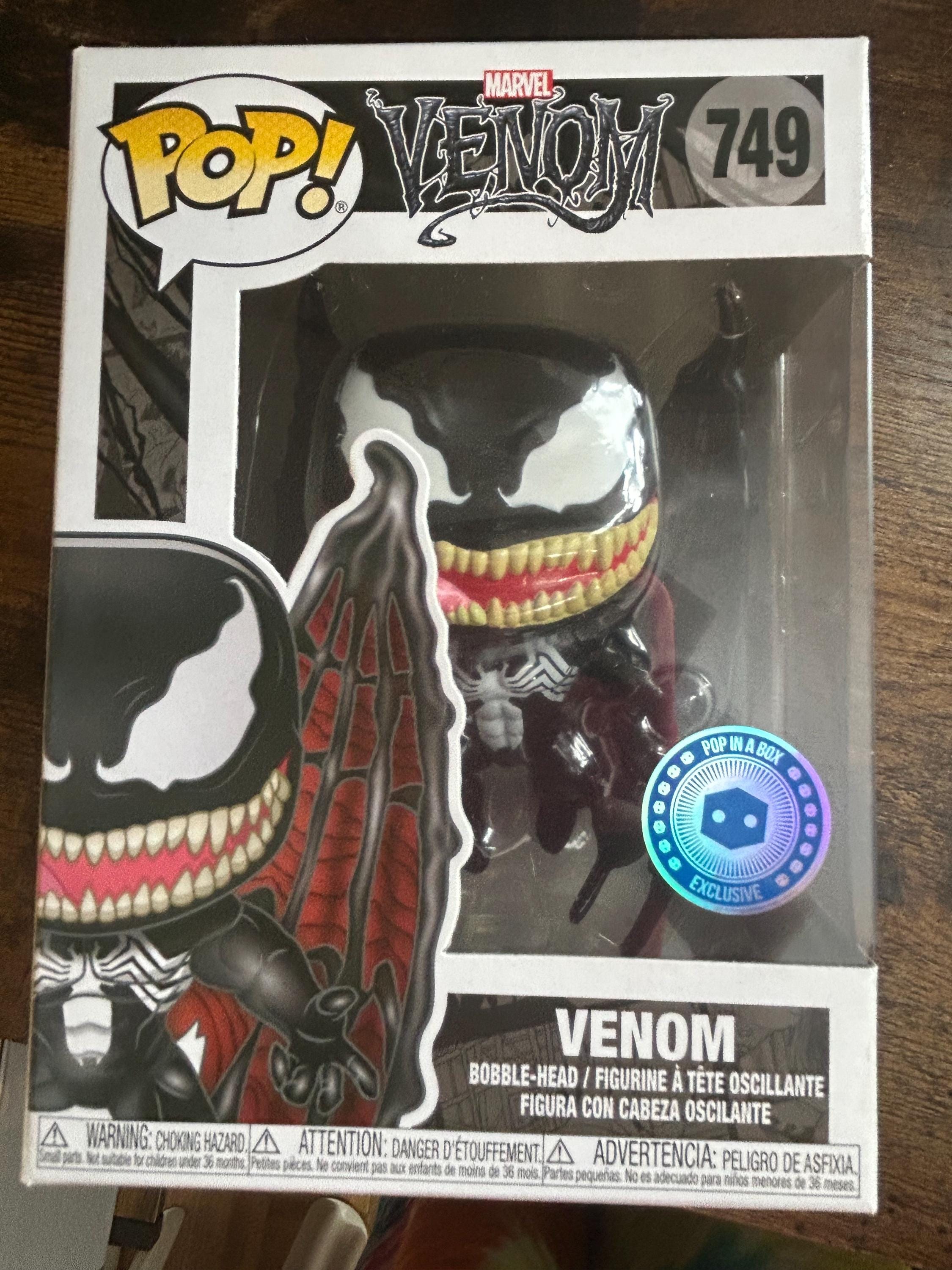 Marvel Venom #749 Pop in A Box Exclusive Funko Pop Winged Venom