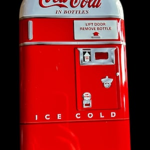Coca-Cola Rot und Weiß Automaten Dose