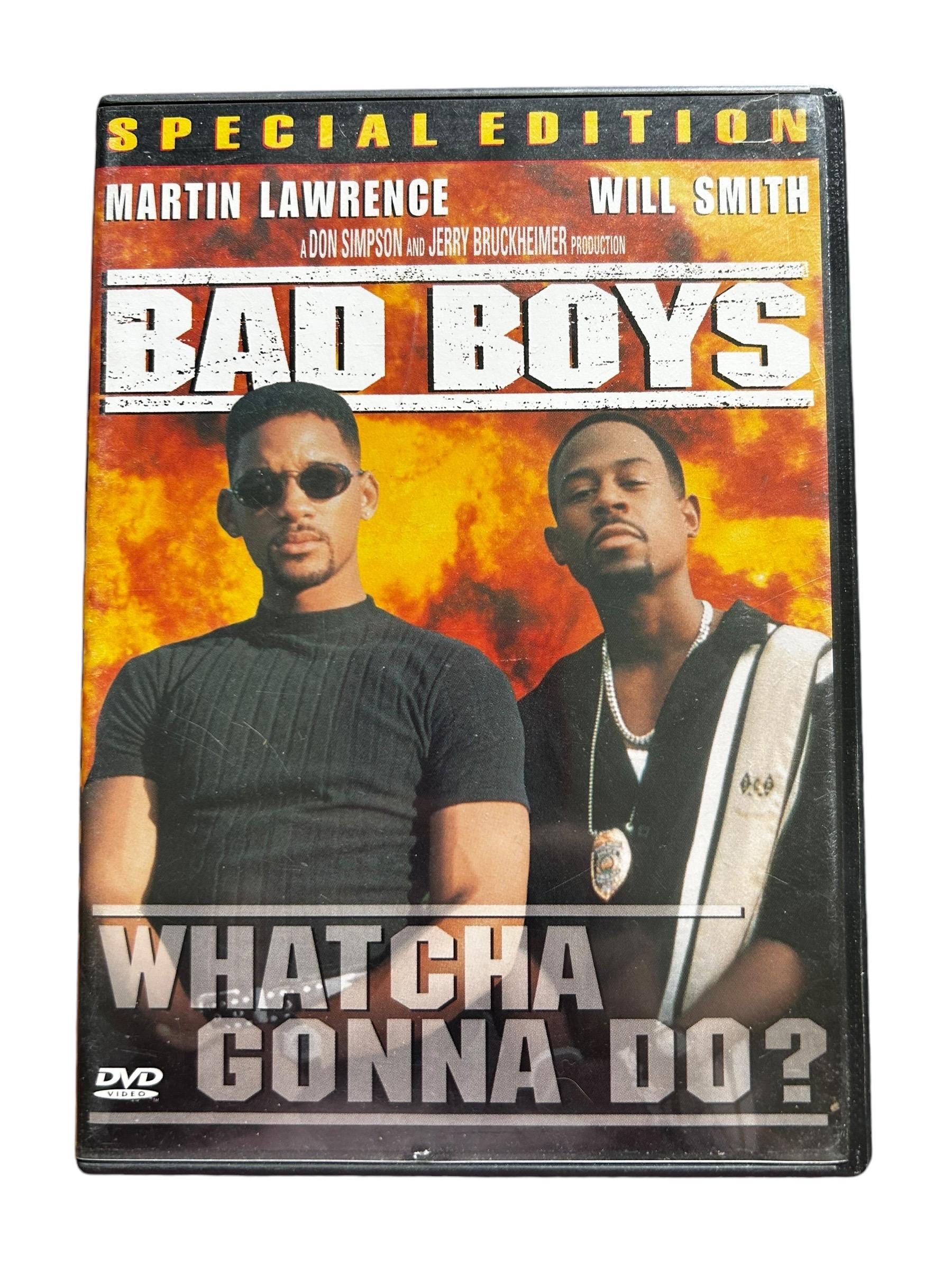 Bad Boys: Special Edition DVD 1995 Widescreen Will Smith Martin