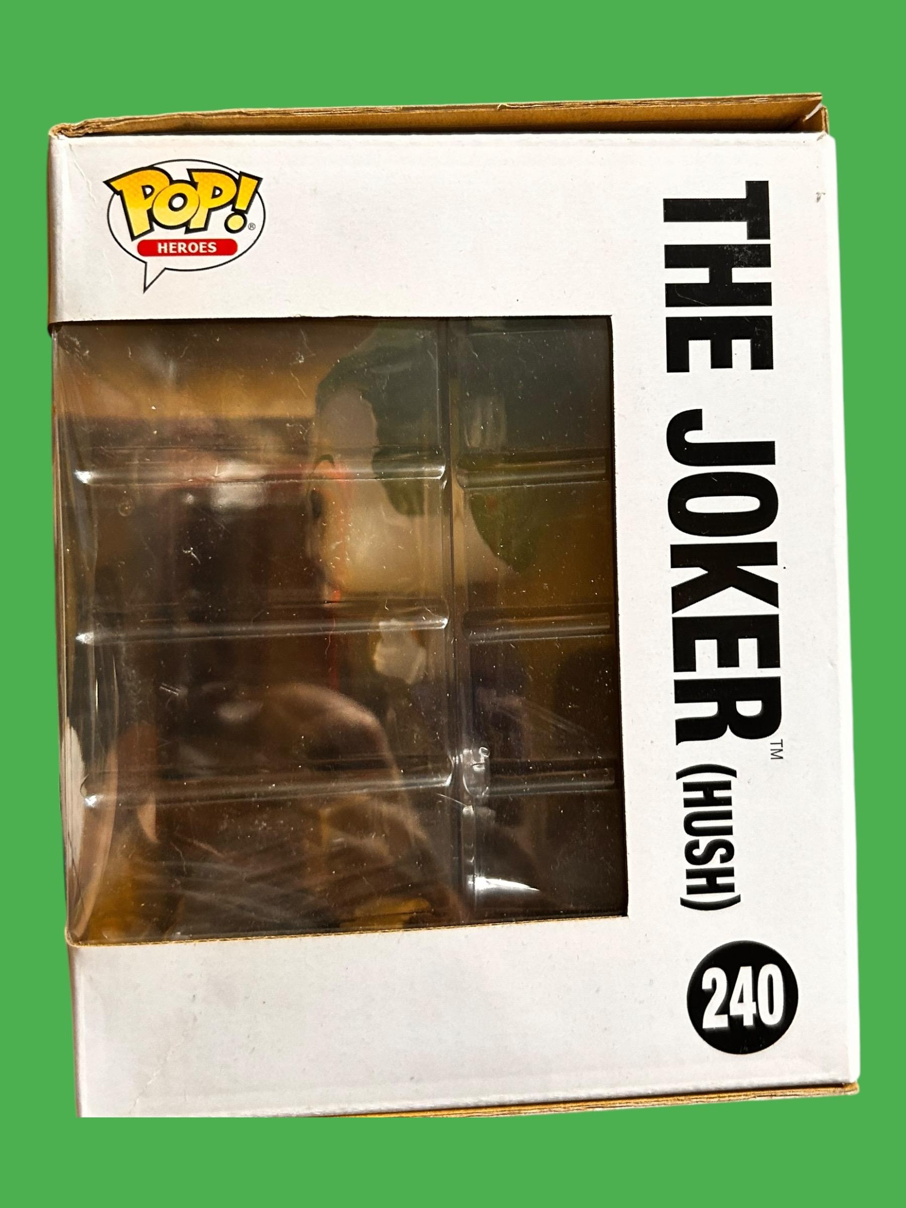 Funko the Joker Hush Funko Pop 240 DC Super Villains Deluxe Jim