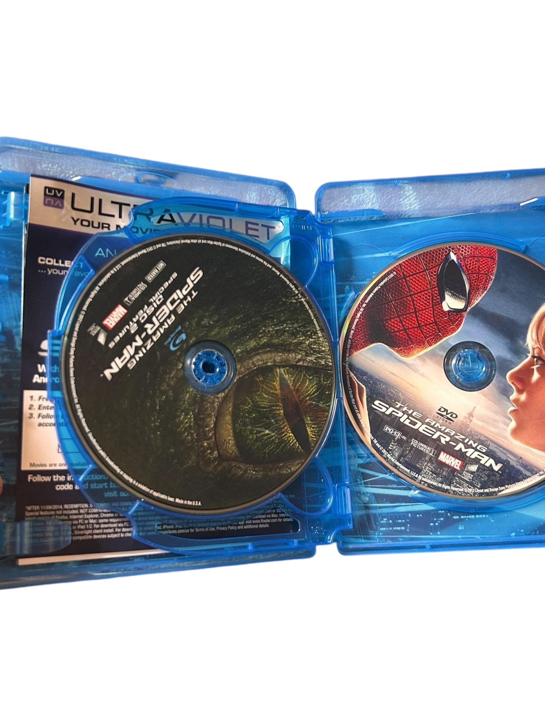 The Amazing Spider-man Blu-ray (2012) Andrew Garfield, Emma Stone