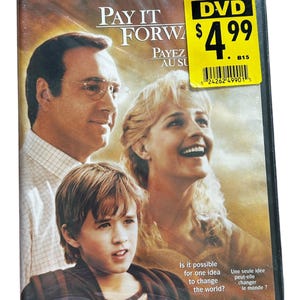 DVD Pay it Forward, Kevin Spacey, Helen Hunt, Haley Joel Osment ...