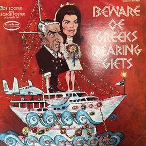 ボブ・ブッカーとジョージ・フォスターの『Beware of Greeks Bearing Gifts』レコード・アルバム
