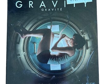 DVD Gravity (2013, conjunto de 2 discos) SANDRA BULLOCK Usado Região 1