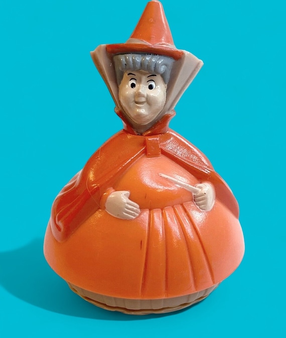 Mcdonalds Happy Meal 1996 Disney Sleeping Beauty 4 Flora Hole