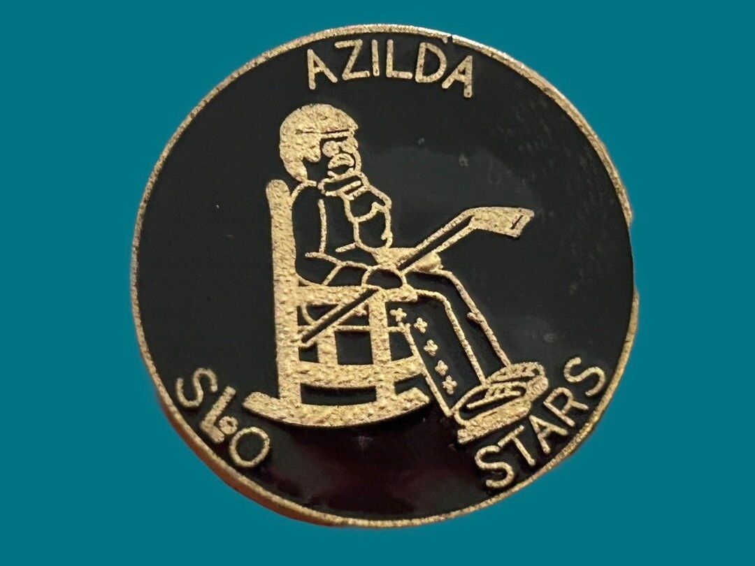 Vintage Azilda Ontario Canada Slo Stars Oldtimers Hockey Pin - Etsy
