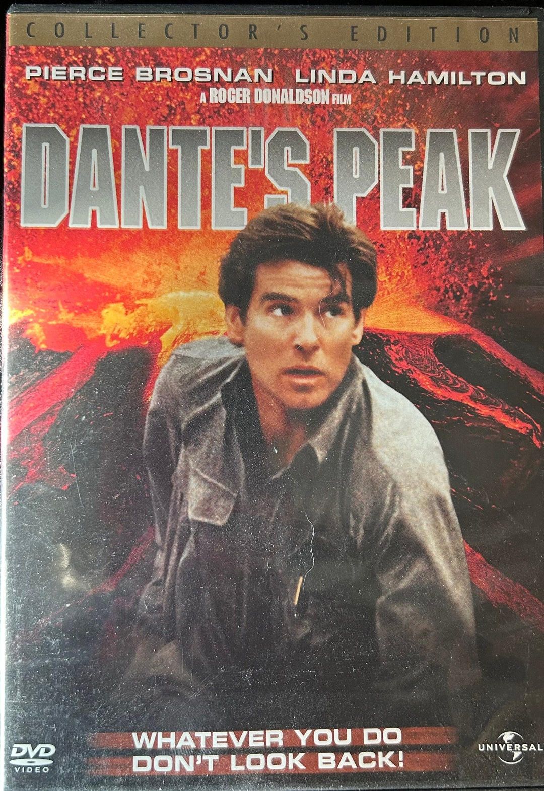 DVD Dantes Peak Collectors Edition 1997 Pierce Brosnan, Linda Hamilton ...