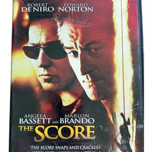 The Score 2001 DVD Widescreen Collection Robert Deniro Edward Norton