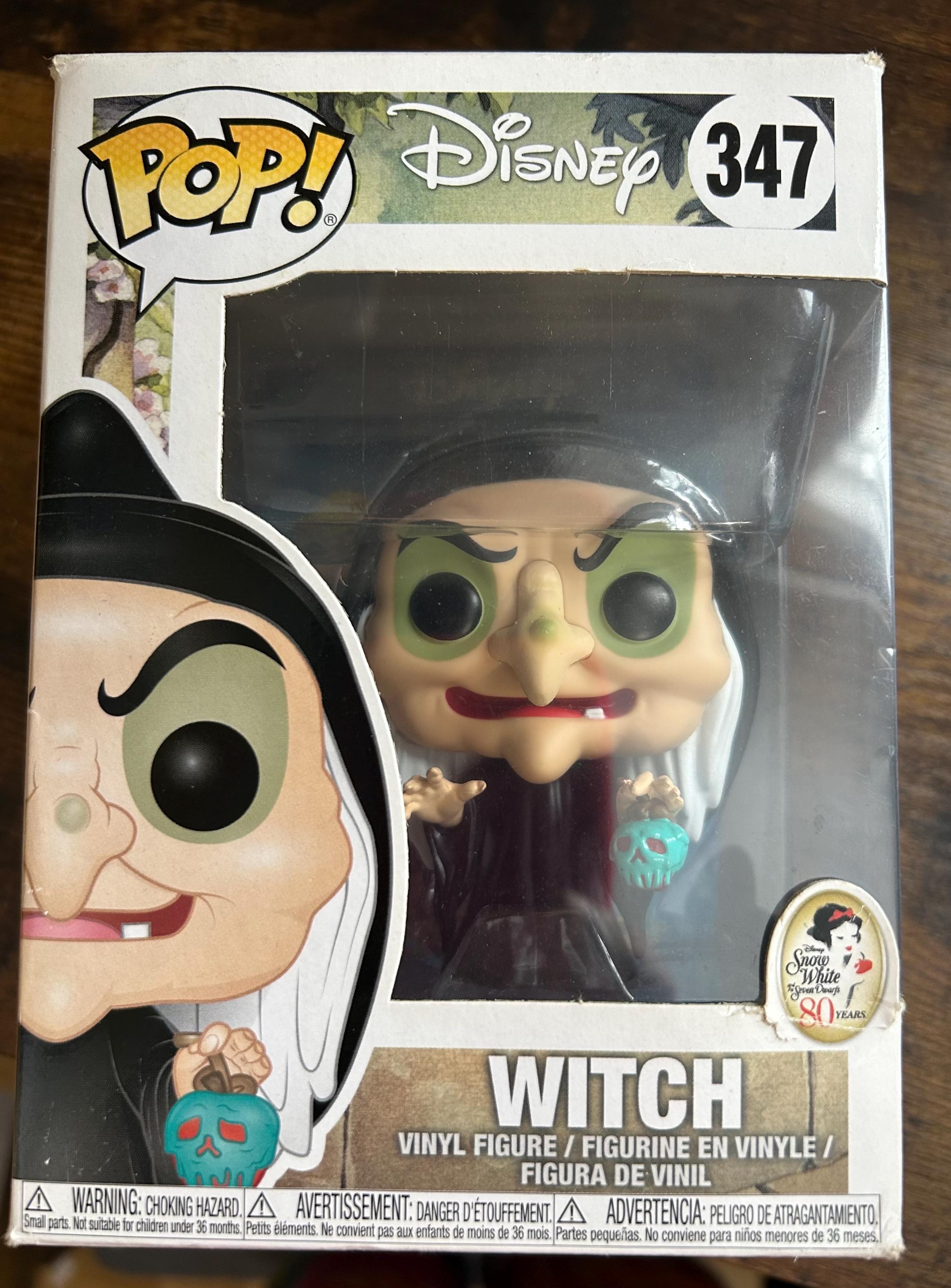 Funko Pop! Disney #347 - Snow White - (evil) Witch - DAMAGED BOX