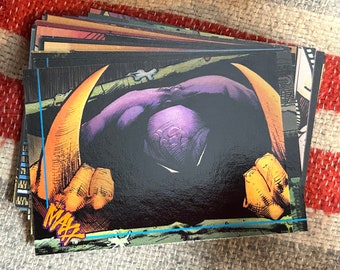 1993 MTV The MAXX base 90 Complete Card Set Sam Kieth, Julie Topps, MR Nobody