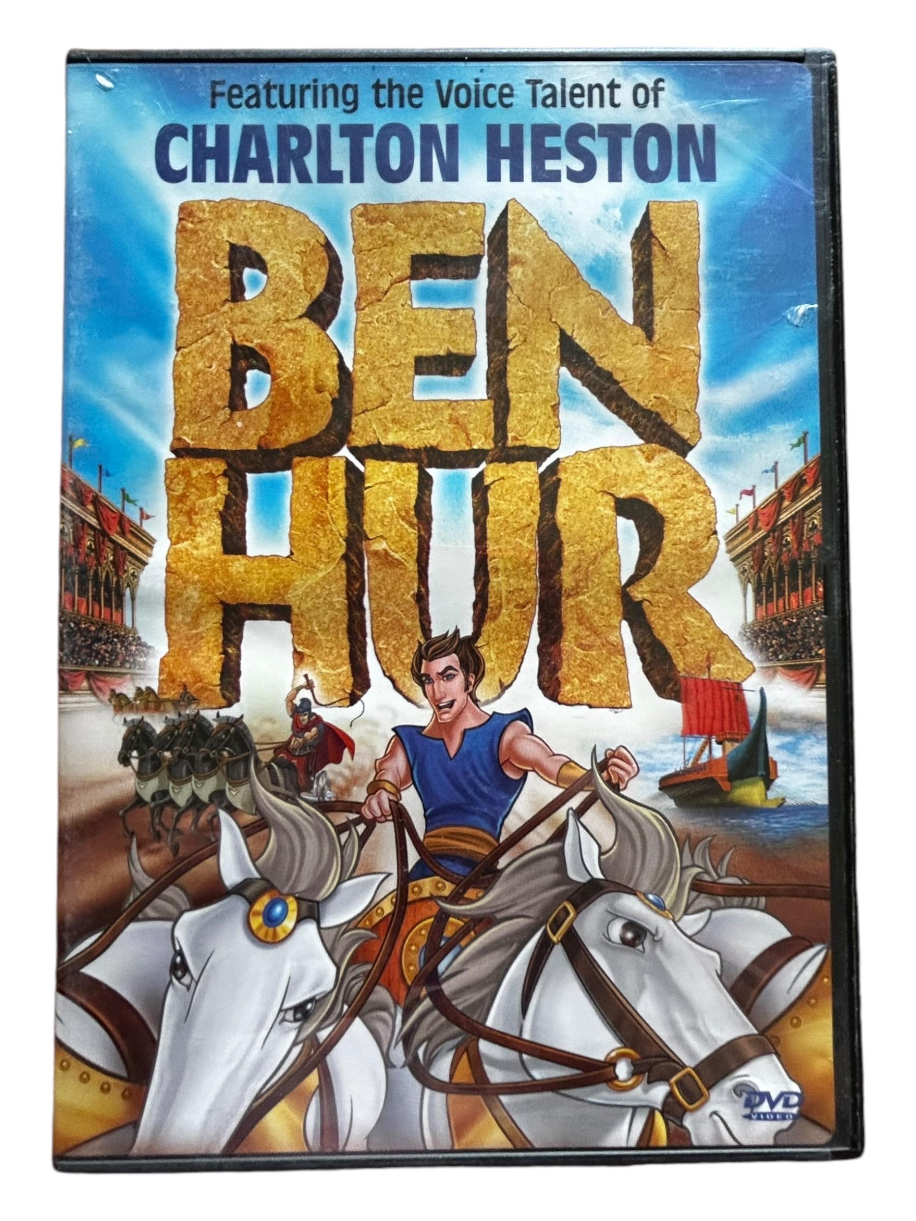 Ben-hur DVD (2003) - Animated - Voice of Charlton Heston Used