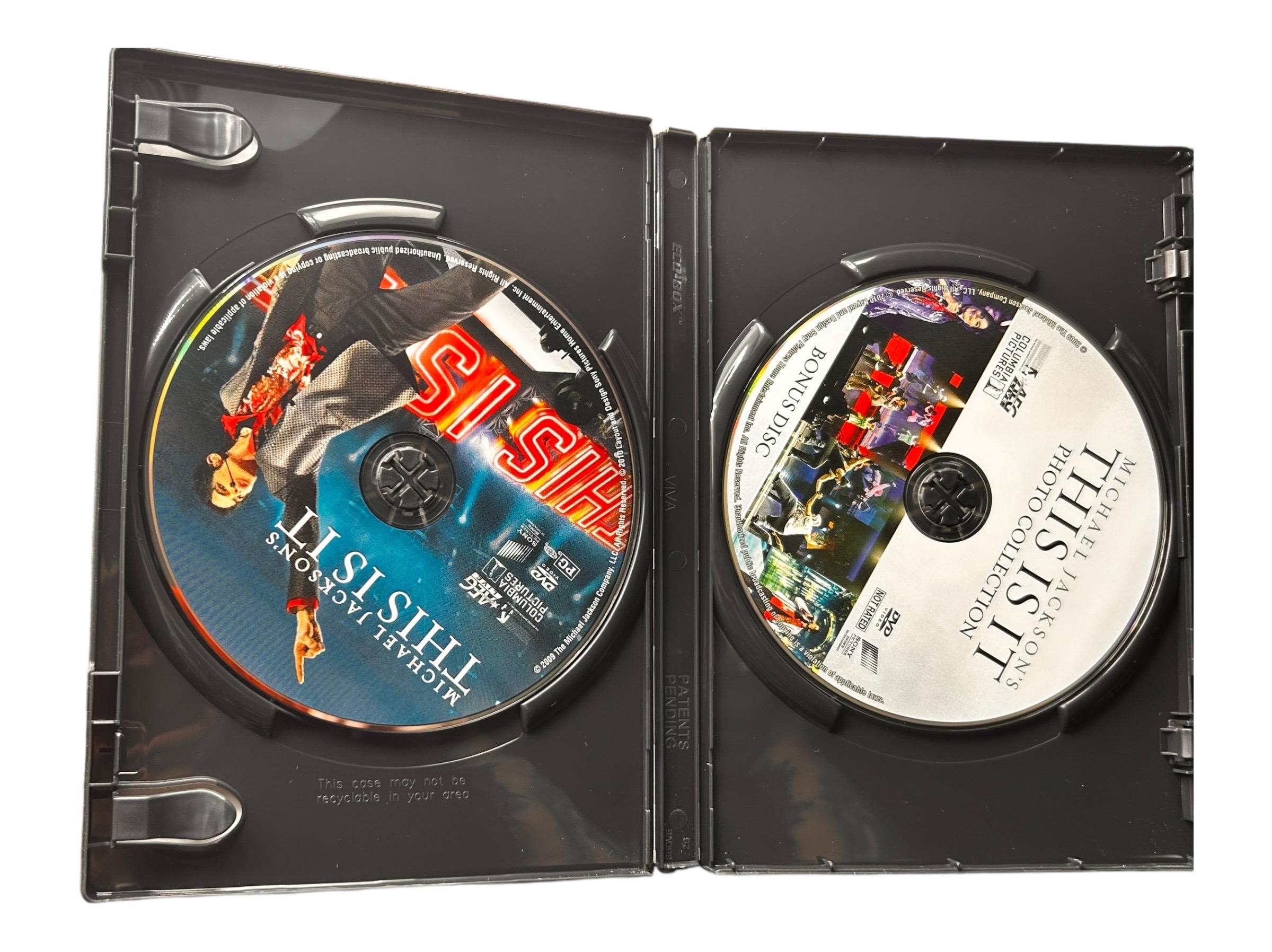 Michael Jackson's - This is It Blockbuster Exclusive 2 X DVD - Etsy