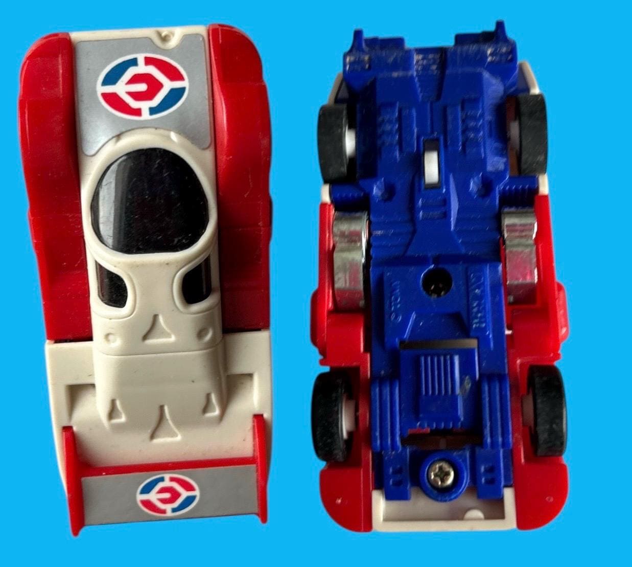 1980s Vintage Mcdonalds Tomy Toys Pull Back UFO Toy Claw Robot