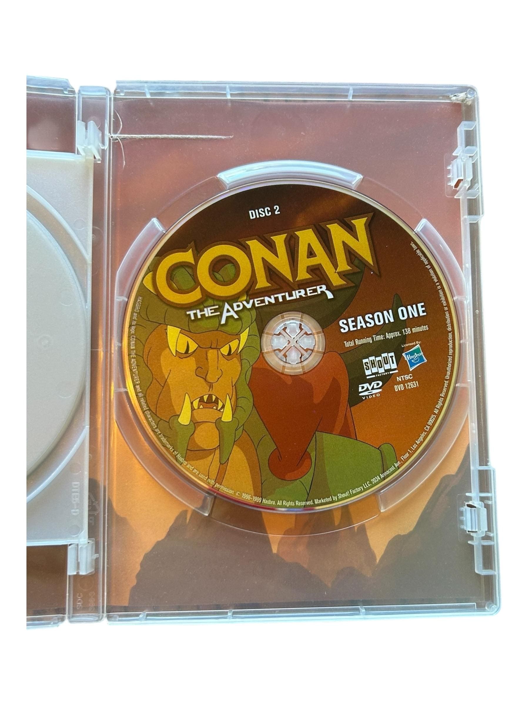Conan the Adventurer: Season One DVD 1992 Animated Hasbro, Michael