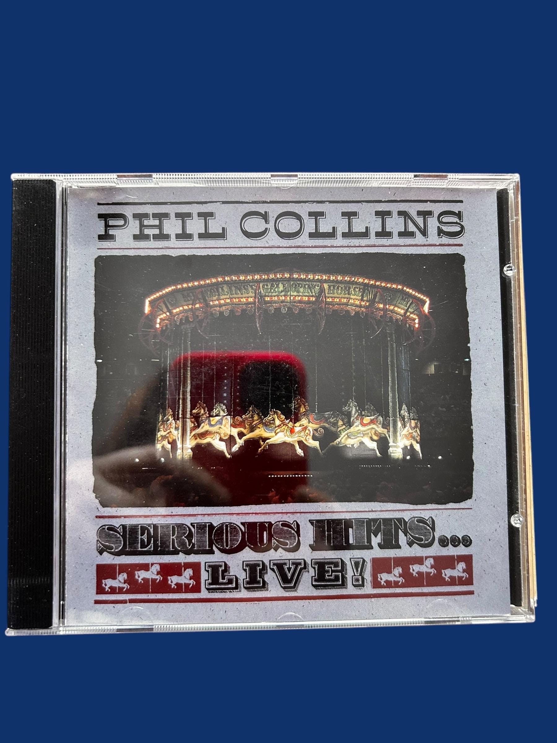Phil Collins Pre Owned CD Serious Hits Live - Etsy