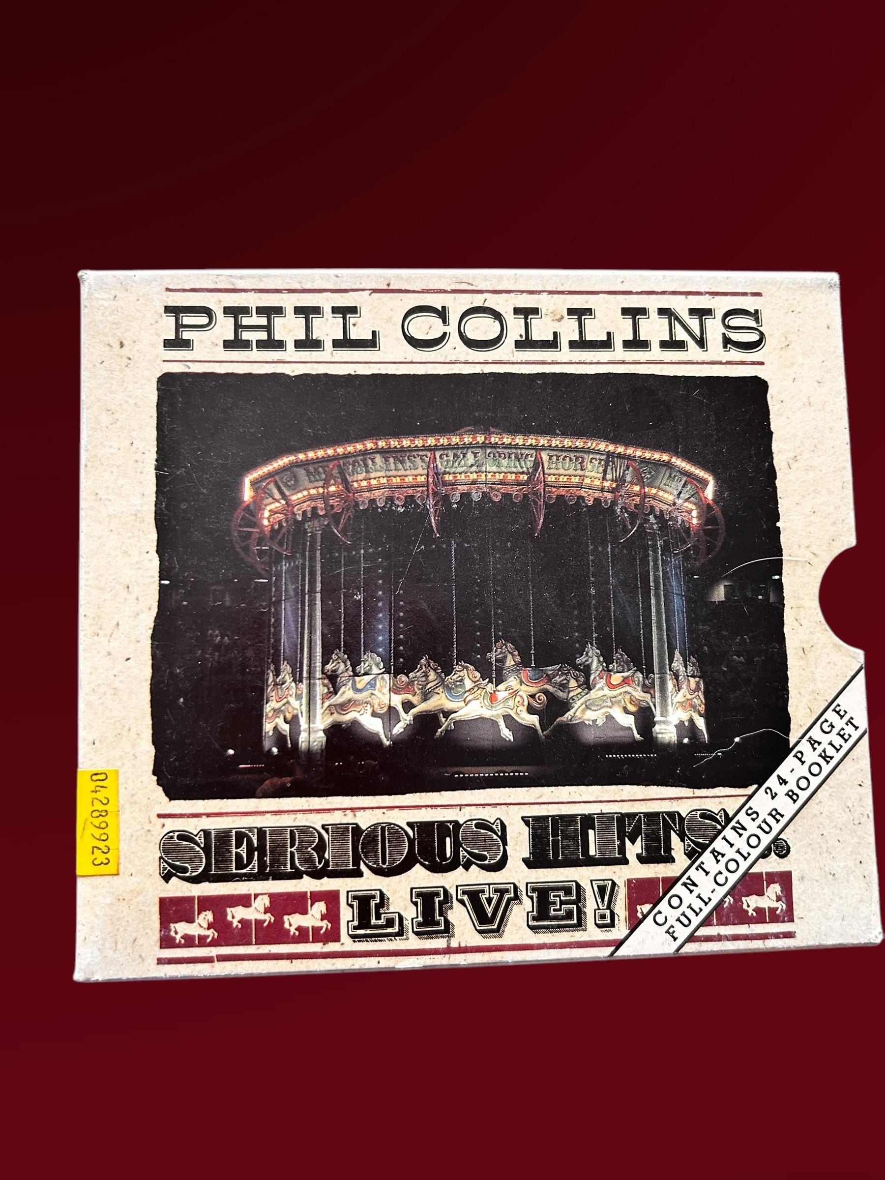 Phil Collins Pre Owned CD Serious Hits Live - Etsy