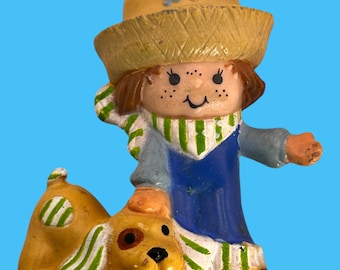 1981 American Greetings Moranguinho Torta de Mirtilo com Pupcake ou Bolo de Anjo Estatueta de PVC Moranguinho à sua escolha