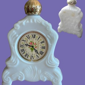 Vintage 1970-80 Avon Milk Glass Decanters Empty Bottles Your Choice!
