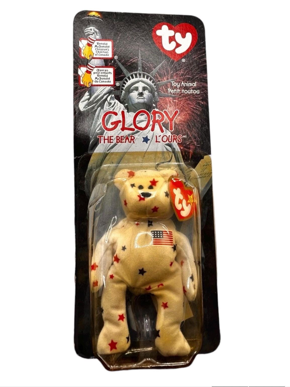 【レア】マクドナルド　teenie BEANIE BABIES Beanie Babies McDonalds 1998 Zip the Cat Teenie Beanie Plush