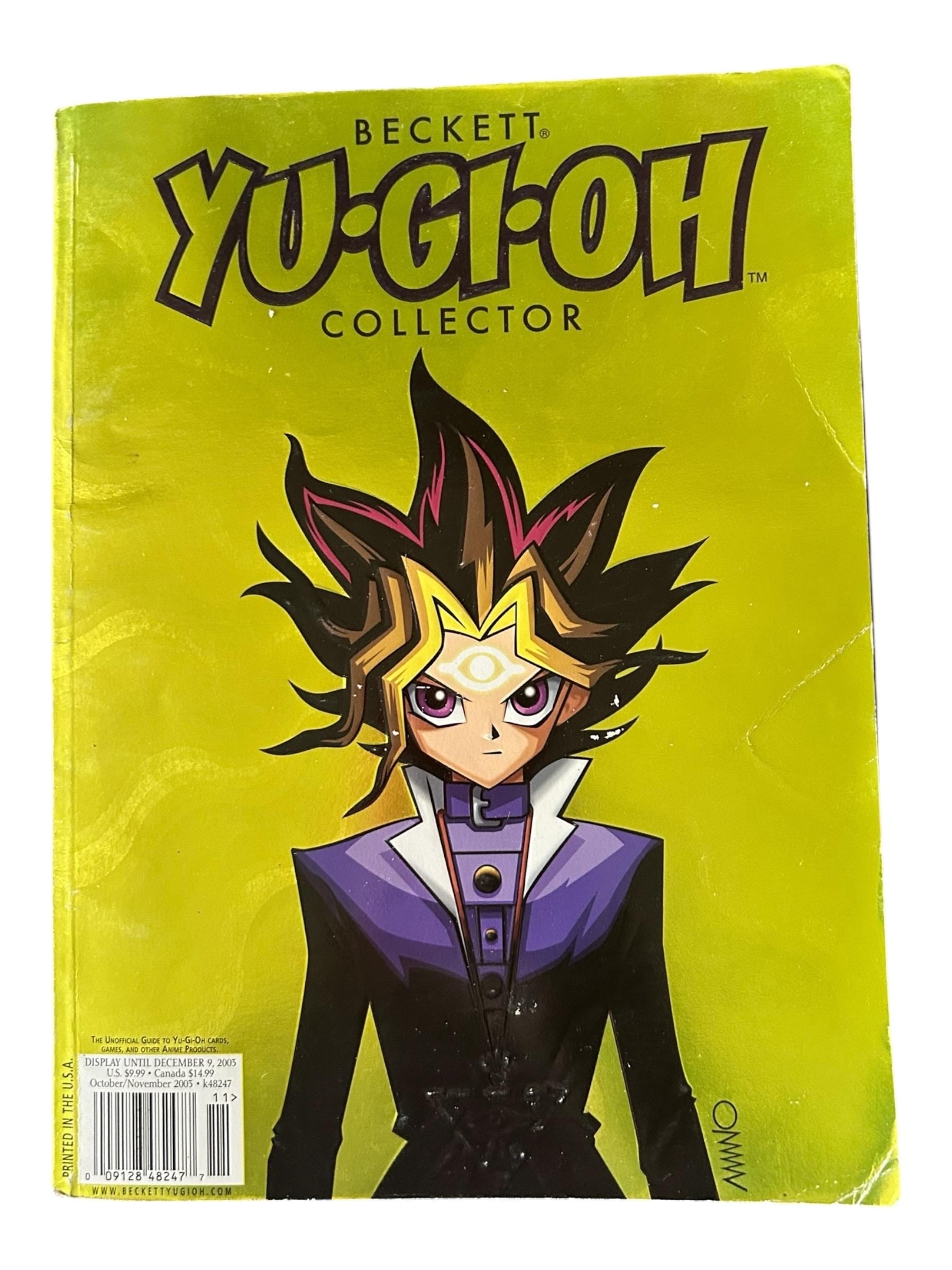 yugioh card beckett Yu-Gi-Oh Collector #25 Beckett Yu-Gi-Oh Collector's Edition Book