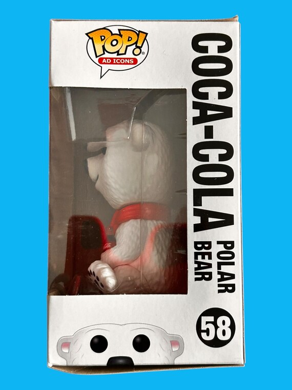 Funko Pop! Coca-Cola – Ours Polaire édition Pailletée – N°58 – Figurine De Collection