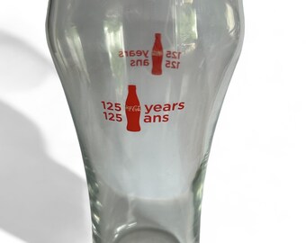 2011 Coca Cola 125 Years 6&quot; Tall Glass Cup