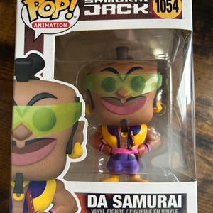 Funko Pop!Animation Samurai Jack 2021 Cartoon Network Da Samurai 1054 Vaulted