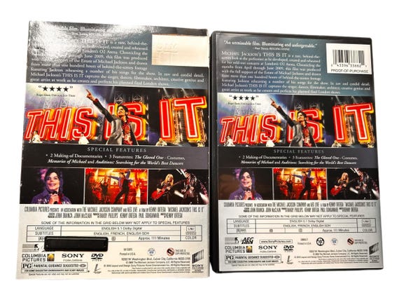 Michael Jackson's - This is It Blockbuster Exclusive 2 X DVD