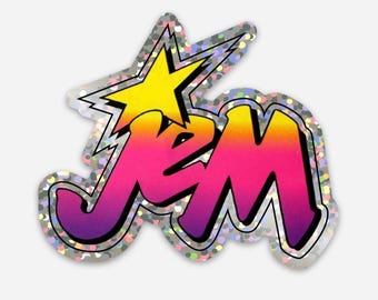 Vinyl Die Cut Sticker 3x3 Jem Assorted Truly Outrageous Options