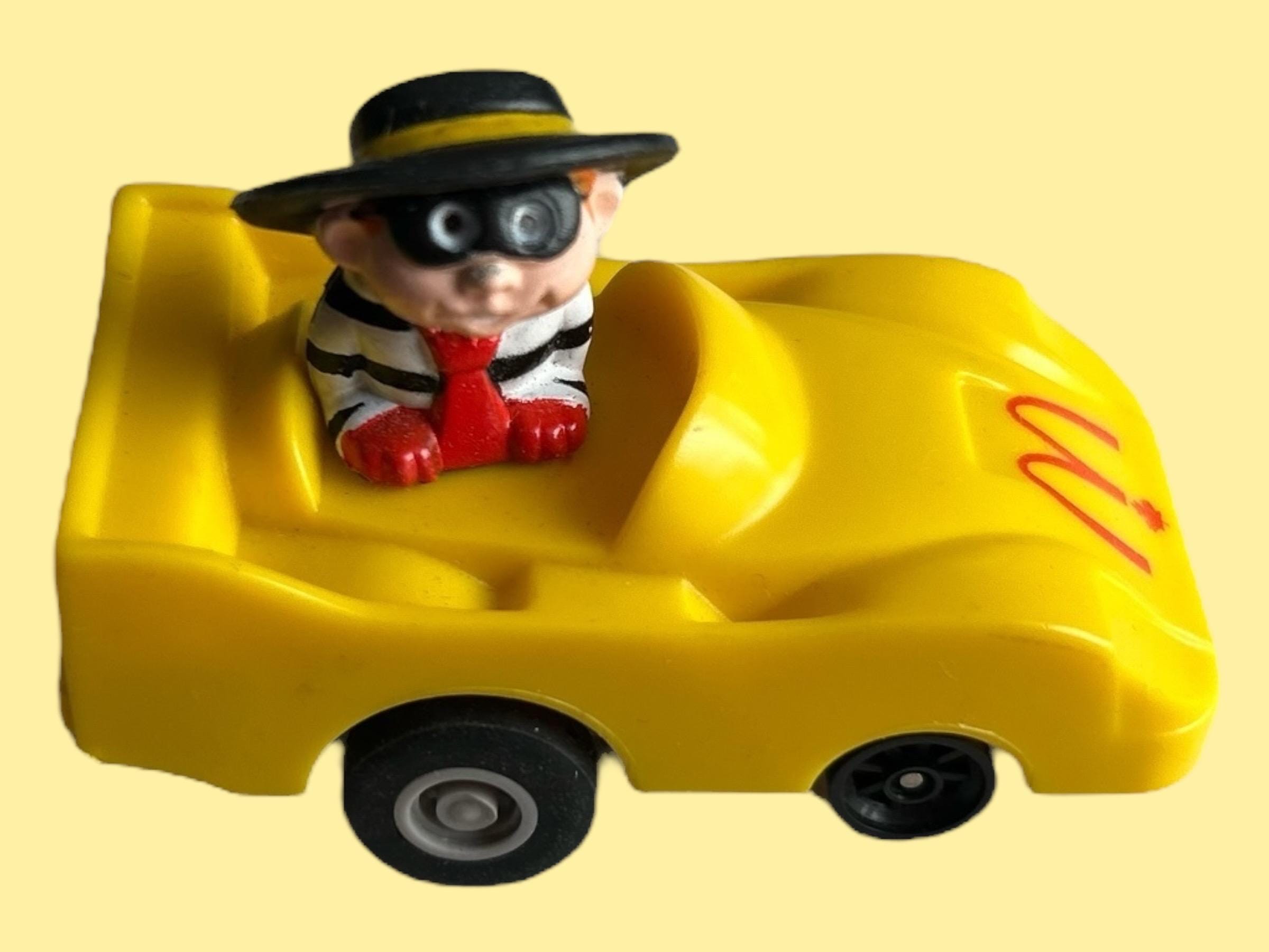 McDonald's Ronald McDonald ミニカー Mcdonalds Ronald Mcdonald in Race Car Original Gang Retro Vintage