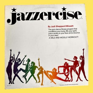 Judi Sheppard Missett Jazzercise MCA Records Vinyl 1980 LP Record