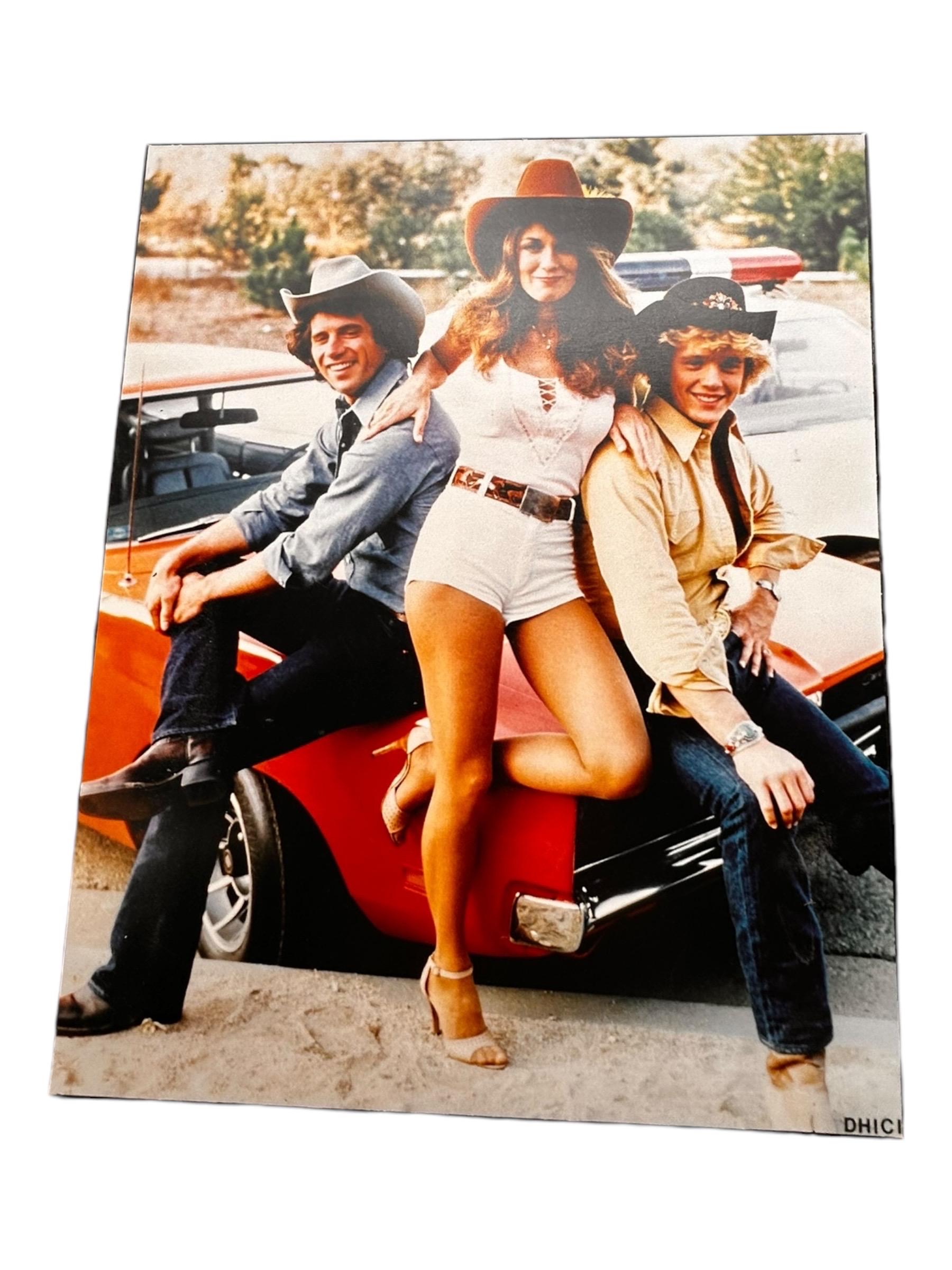 The Dukes of Hazzard Cast 8x10 Plak-it Wall Picture