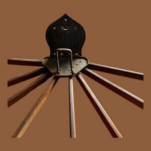 Antique 1890s, Clothes Drying Rack, Wall Mount Drying Rack, Laundry ...