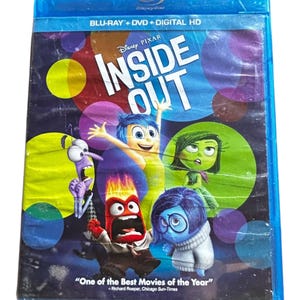 Disney Pixar Inside Out DVD Only No Blu-ray or Bonus Disk Region 1