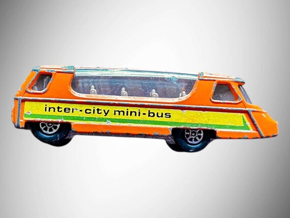 Vintage 1970s Corgi 701 Hi Speed Inter-city Mini Bus Made in Great